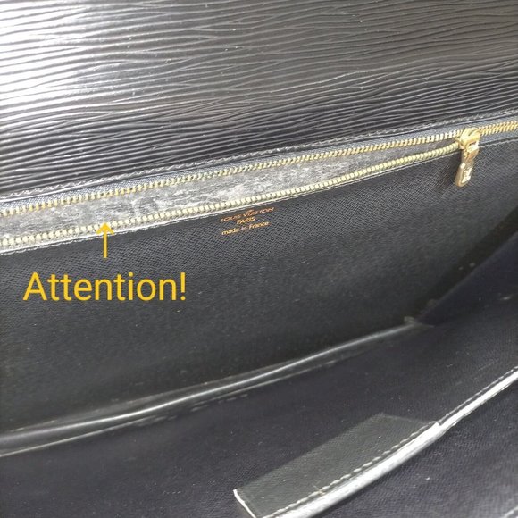 00348259# Louis Vuitton Brief Case Serviette Couseiller Epi - Picture 7 of 10